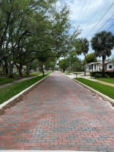 Commercial road pavers