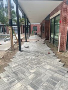 Walkway at Jade Building of Hyde Park