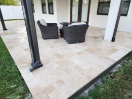 travertine brick